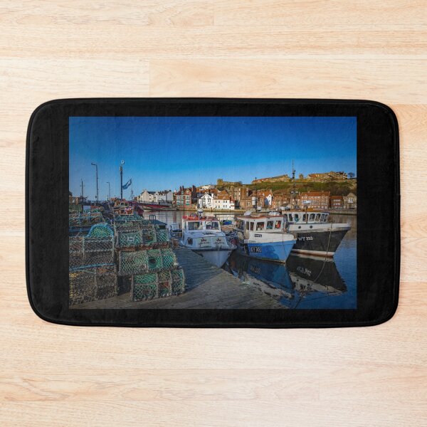 Item preview, Whitby Lobster Pots and Fishing Boats designed and sold by Incakola1.