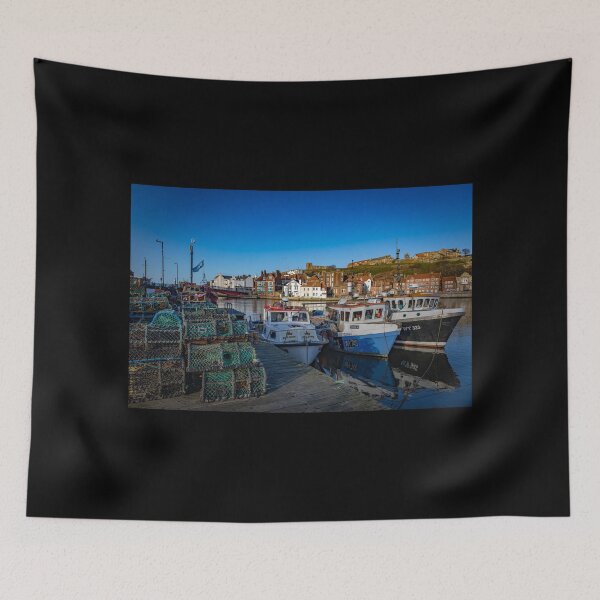 Item preview, Whitby Lobster Pots and Fishing Boats designed and sold by Incakola1.