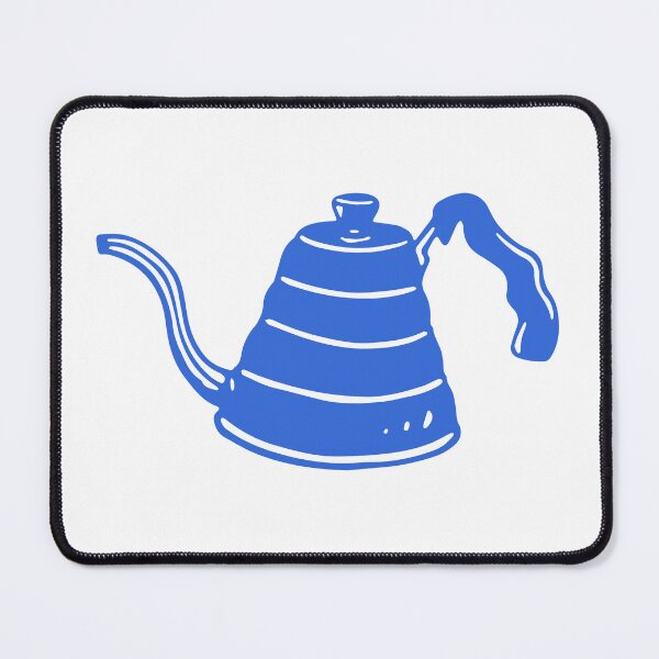 Item preview, Pour Over Coffee Gooseneck Kettle - Cerulean Blue designed and sold by Anthony Massaro.