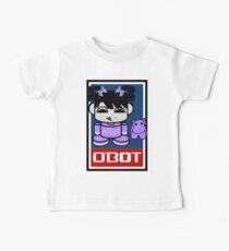 Mogo Yo & Crumple O'BABYBOT Toy Robot 2.0 Baby Tee