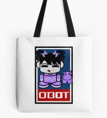 Mogo Yo & Crumple O'BABYBOT Toy Robot 2.0 Tote Bag