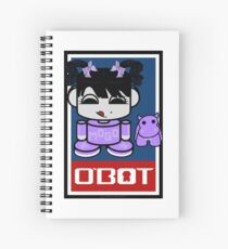 Mogo Yo & Crumple O'BABYBOT Toy Robot 2.0 Spiral Notebook
