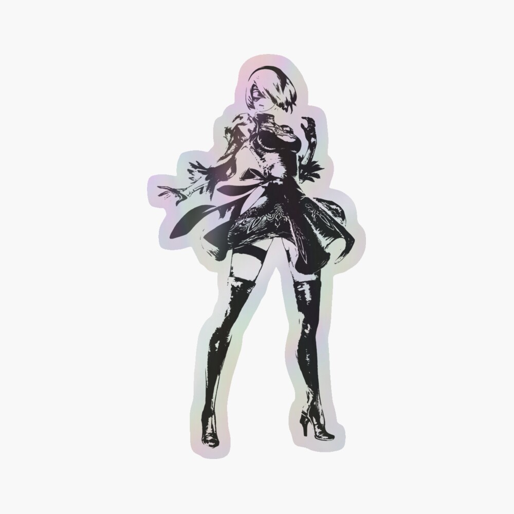 Weathered 2B Nier Automata