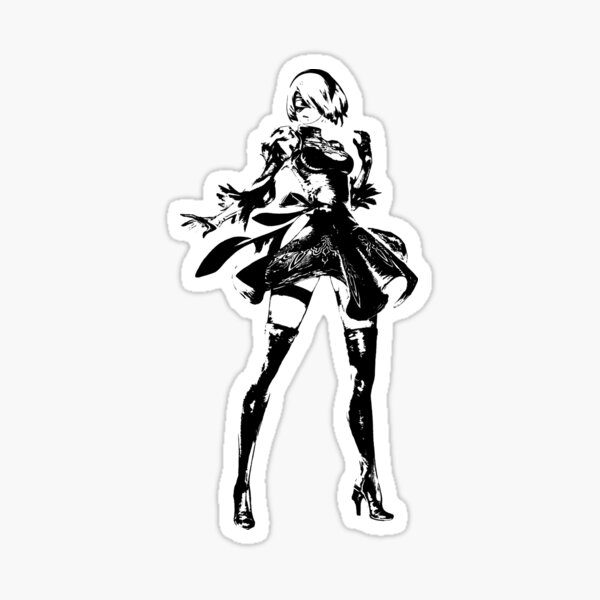 Item preview, Weathered 2B Nier Automata designed and sold by TortillaChief.