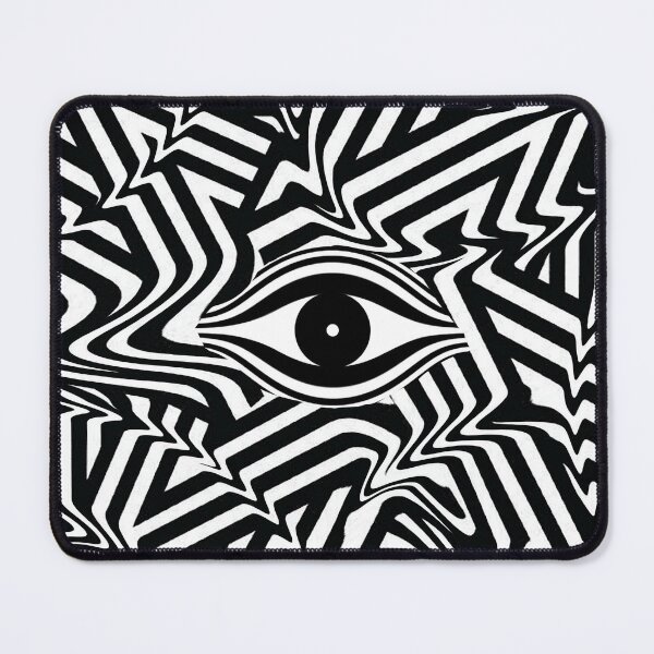 Item preview, Eye in zigzag pattern designed and sold by M3PicsStudio.