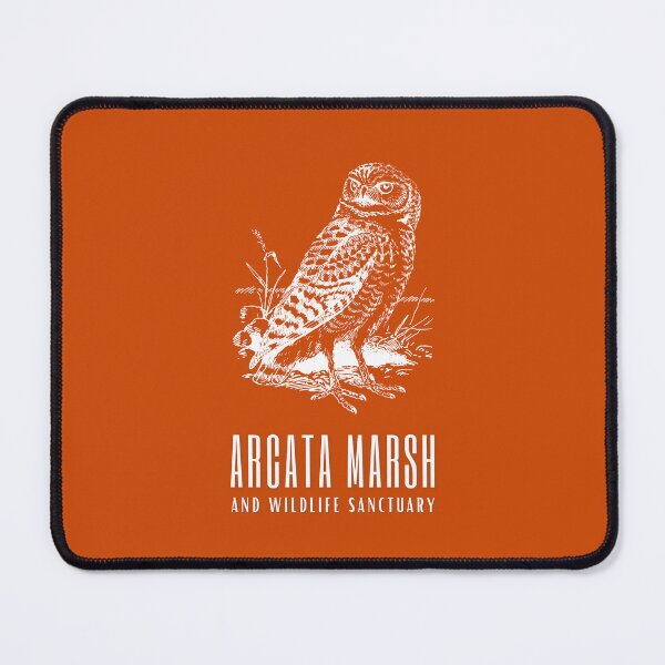 Item preview, Arcata Marsh and Wildlife Sanctuary Humboldt Nature California Owl Bird designed and sold by vle707.