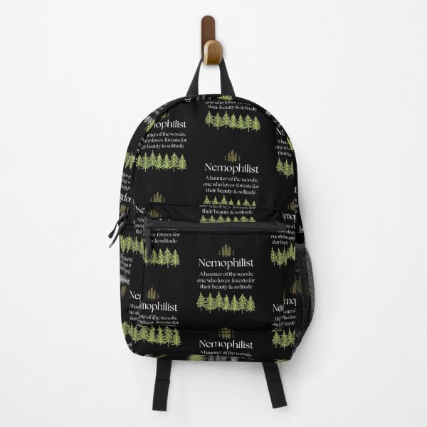 Item preview, Nemophilist A Haunter Of The Woods Text Design designed and sold by EarthArtDesigns.