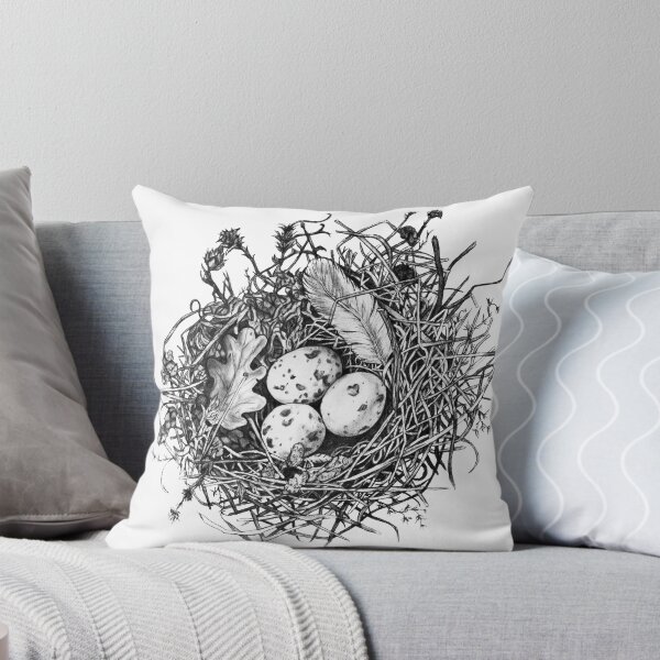 Item preview, Nest Pencil Drawing designed and sold by Rachelle Dyer.