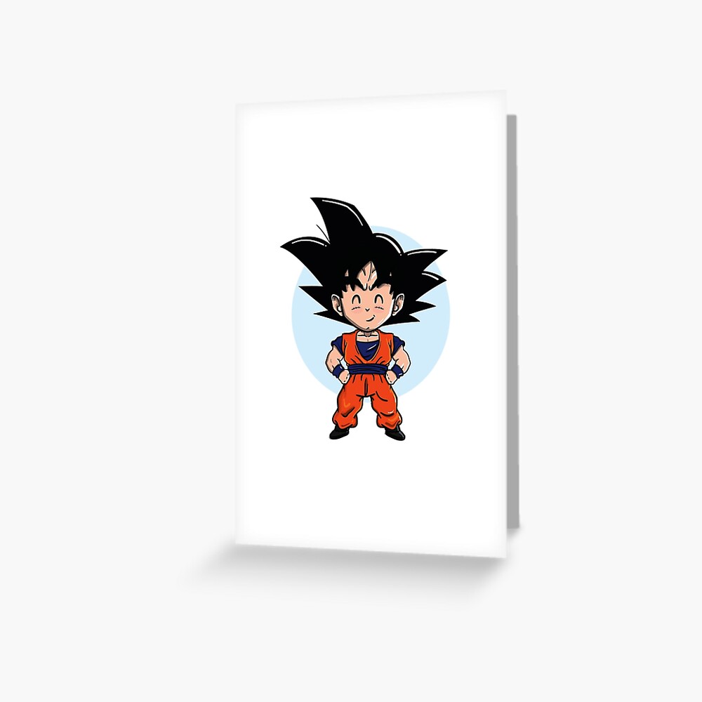 Super Saiyan Blue Goku Greeting Card by Creationistlife