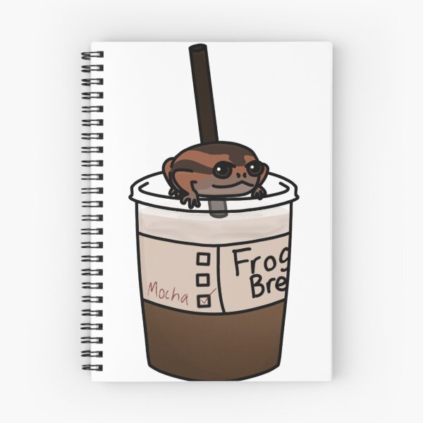 Item preview, Chubby Frog Mocha designed and sold by ceolsonart.
