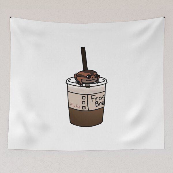 Item preview, Chubby Frog Mocha designed and sold by ceolsonart.