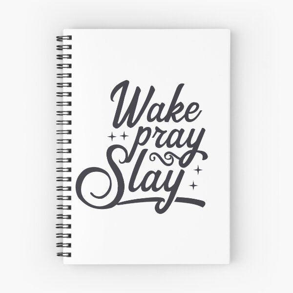 Item preview, Wake Pray Slay designed and sold by EcMermaid1972.