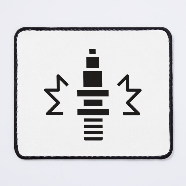 Item preview, Car Spark Plug Icon designed and sold by Geek-Attitude.