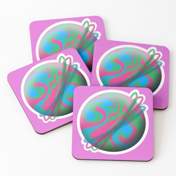 Item preview, Polysexual Pride Planet designed and sold by Doodles602.