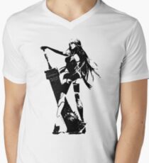 Weathered A2 Nier Automata Men's V-Neck T-Shirt