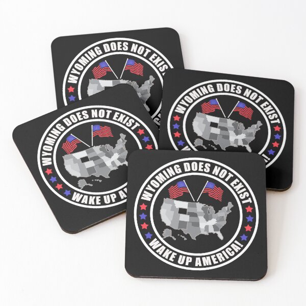 Item preview, Wyoming Does Not Exist Wake Up America  designed and sold by yoshra.