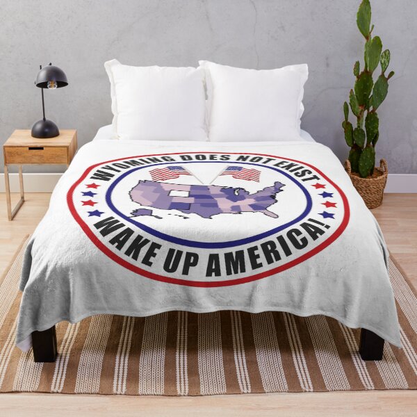 Item preview, Wyoming Does Not Exist Wake Up America  designed and sold by yoshra.