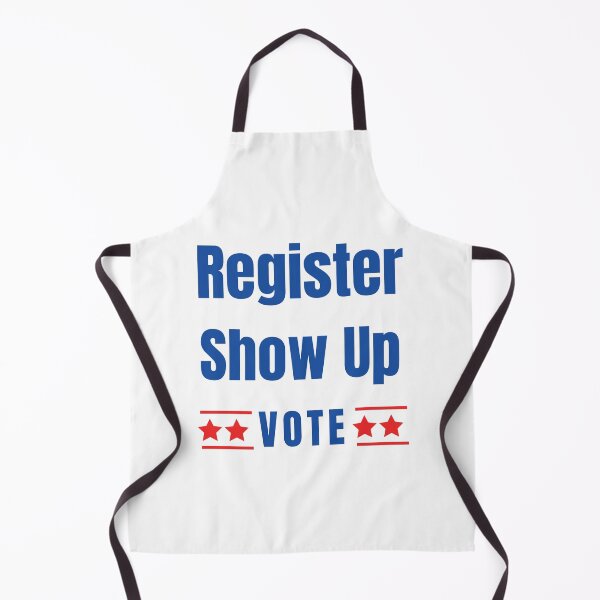 Item preview, Register Show Up Vote Blue Letters Special Design designed and sold by limos.