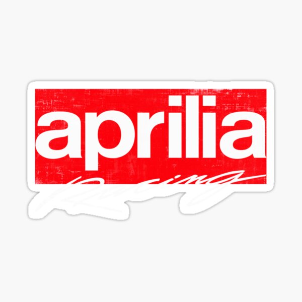 Aprilia Racing Stickers for Sale