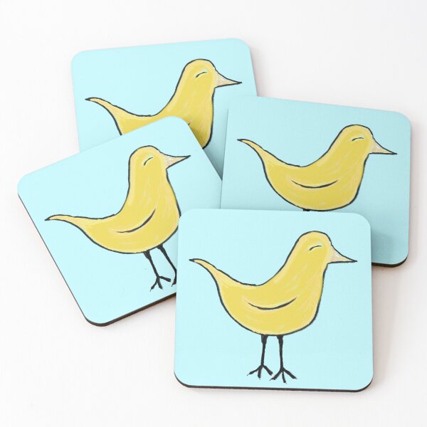 Item preview, Yellow bird designed and sold by gratogratto.