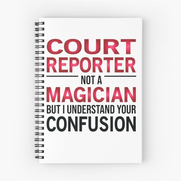 Item preview, Funny Court Reporter Not A Magician designed and sold by woodesigner.