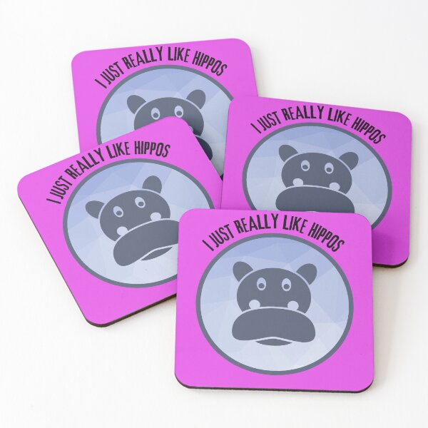 Item preview, I Just Really Like Hippos  designed and sold by KoopTroop ⭐⭐⭐⭐⭐.
