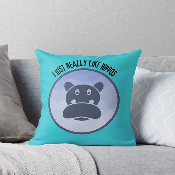Item preview, I Just Really Like Hippos  designed and sold by KoopTroop ⭐⭐⭐⭐⭐.