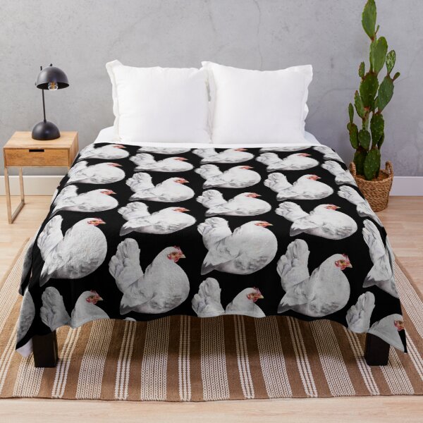 Item preview, Chicken Watercolor White Chicken Spring Animals Farm designed and sold by Mr-Kawachi.