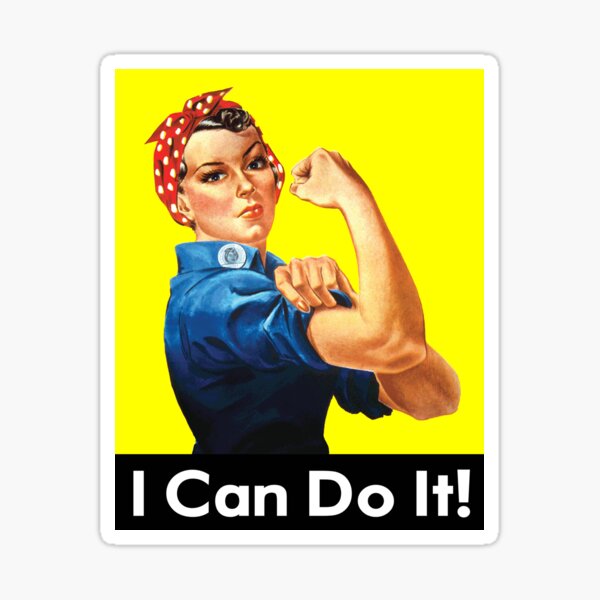 Item preview, Rosie the Riveter - I Can Do It! designed and sold by Bruce ALMIGHTY Baker.