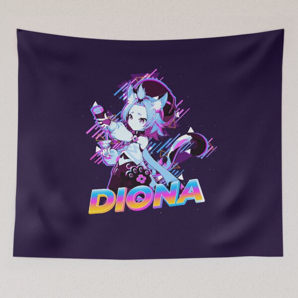 Item preview, Diona | Genshin Impact designed and sold by Fish6SticksP.