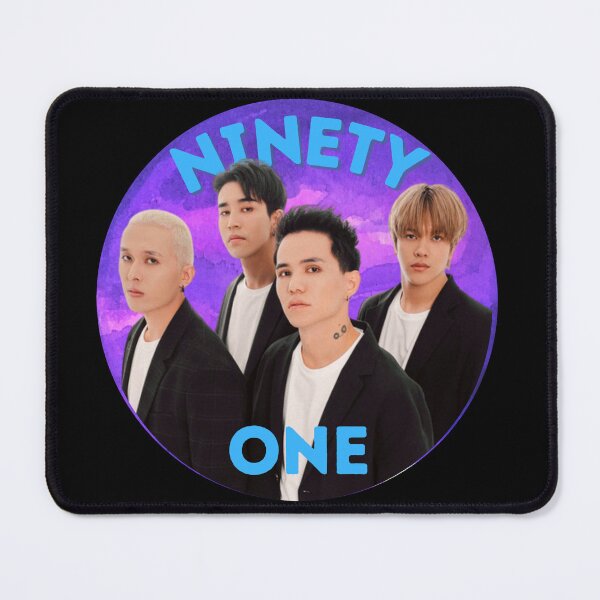 Item preview, NINETY ONE - QPOP - PURPLE BACKGROUND + NAME designed and sold by PaperMoonKPOP.