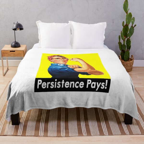 Item preview, Rosie the Riveter - Persistence Pays! designed and sold by Bruce ALMIGHTY Baker.