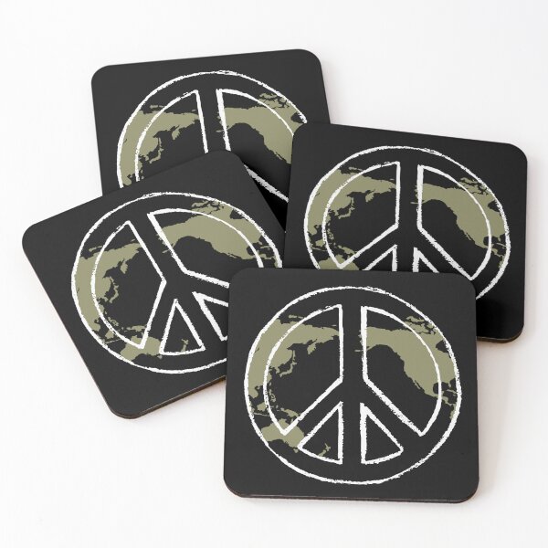 Item preview, World Peace Day. Show Support for Peace And Harmony For All. Vintage Retro Peace Sign. designed and sold by Barb  Hamilton ⭐⭐⭐⭐⭐.