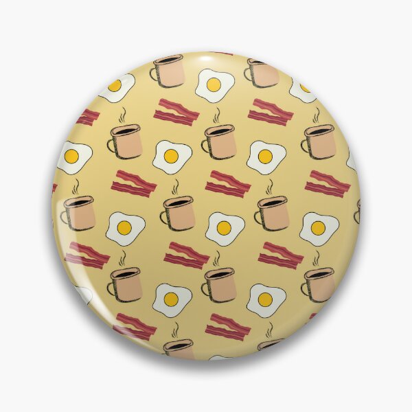 Breakfast Themed Pins Novelty Pins Unique Pins Fun Pins Egg Pins Toast Pins  Croissant Pins Waffle Pins 