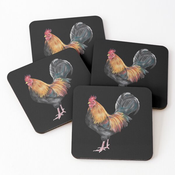 Item preview, Rooster Watercolor Rooster Spring Animals Farm designed and sold by Mr-Kawachi.