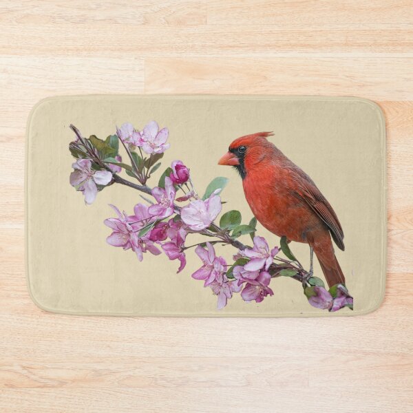 Item preview, CARDINAL ON SPRING BLOSSOM designed and sold by THE AMERICAN TEEVANGELIST.