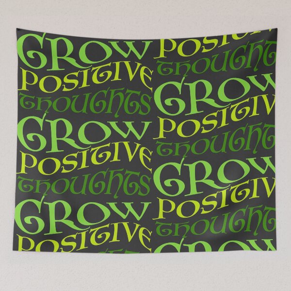 Item preview, Grow Positive Thoughts designed and sold by Ayurveda Fun Store.