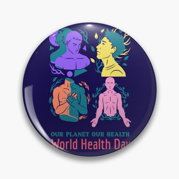 Item preview, World Health Day. Our Planet Our Health designed and sold by Rebel-Design.