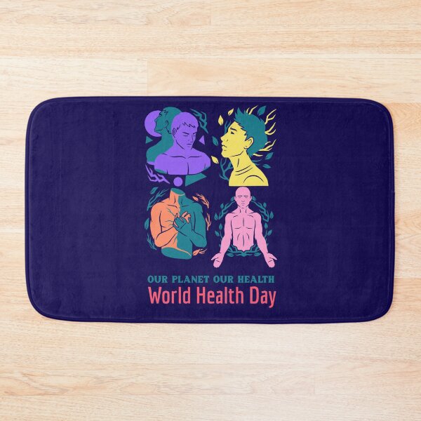 Item preview, World Health Day. Our Planet Our Health designed and sold by Rebel-Design.