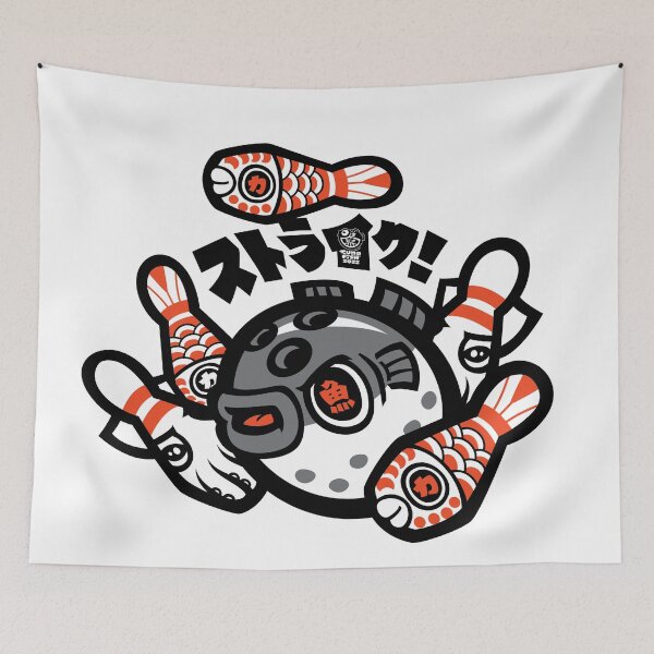 Item preview, Fugu Strike! designed and sold by Sumofish.
