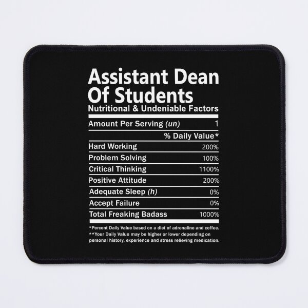 Item preview, Assistant Dean Of Students T Shirt - Nutritional And Undeniable Factors Gift Item Tee designed and sold by averiarnol.