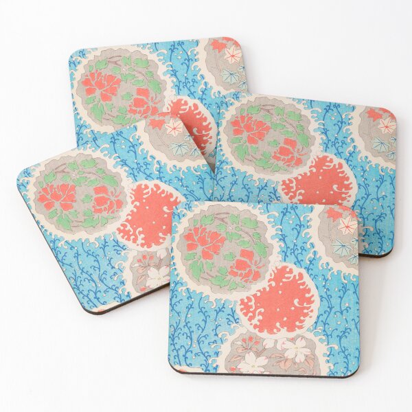 Item preview, Vintage Floral Print Japanese Retro Pattern designed and sold by VintageArchive.
