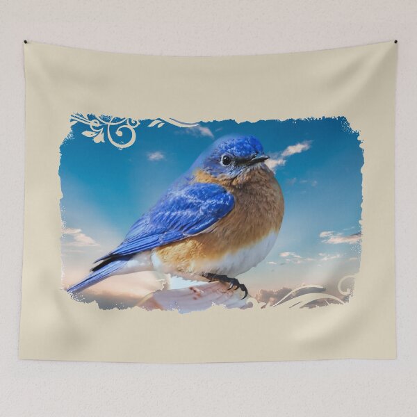 Item preview, BLUE BIRD AND BLUE SKIES designed and sold by THE AMERICAN TEEVANGELIST.