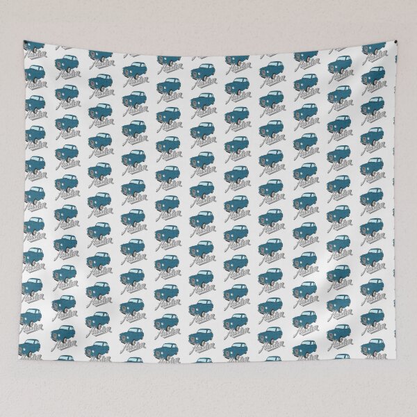 Item preview, Austin A35 - Standard, Teal Blue designed and sold by Adamasage.