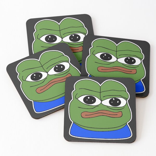 Artikelvorschau, Starren Emote - Weißer Umriss entworfen und verkauft von mullelito.