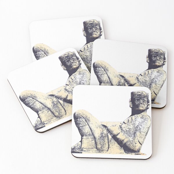 Item preview, Chac Mool (White Background) designed and sold by ArteTeoma.