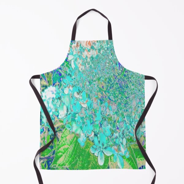 Item preview, Elegant Aqua and Green Limelight Hydrangea Detail designed and sold by myrubiogarden.