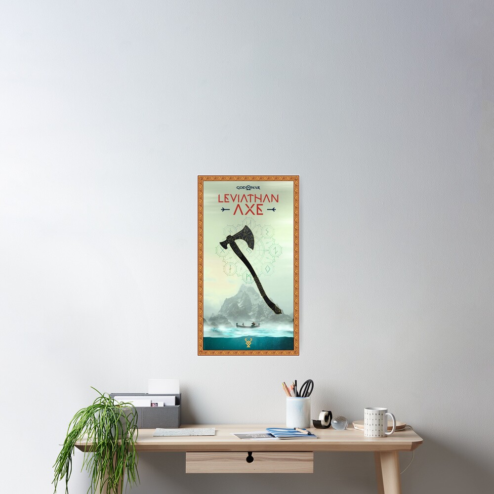 God of War - Leviathan Axe (Alt Version) Poster