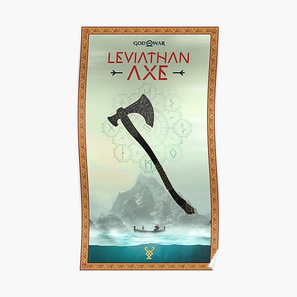 God of War - Leviathan Axe (Alt Version) Poster