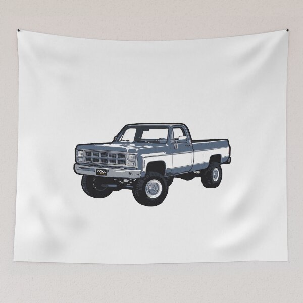 Item preview, Blue & White G Truck designed and sold by CoolRide.